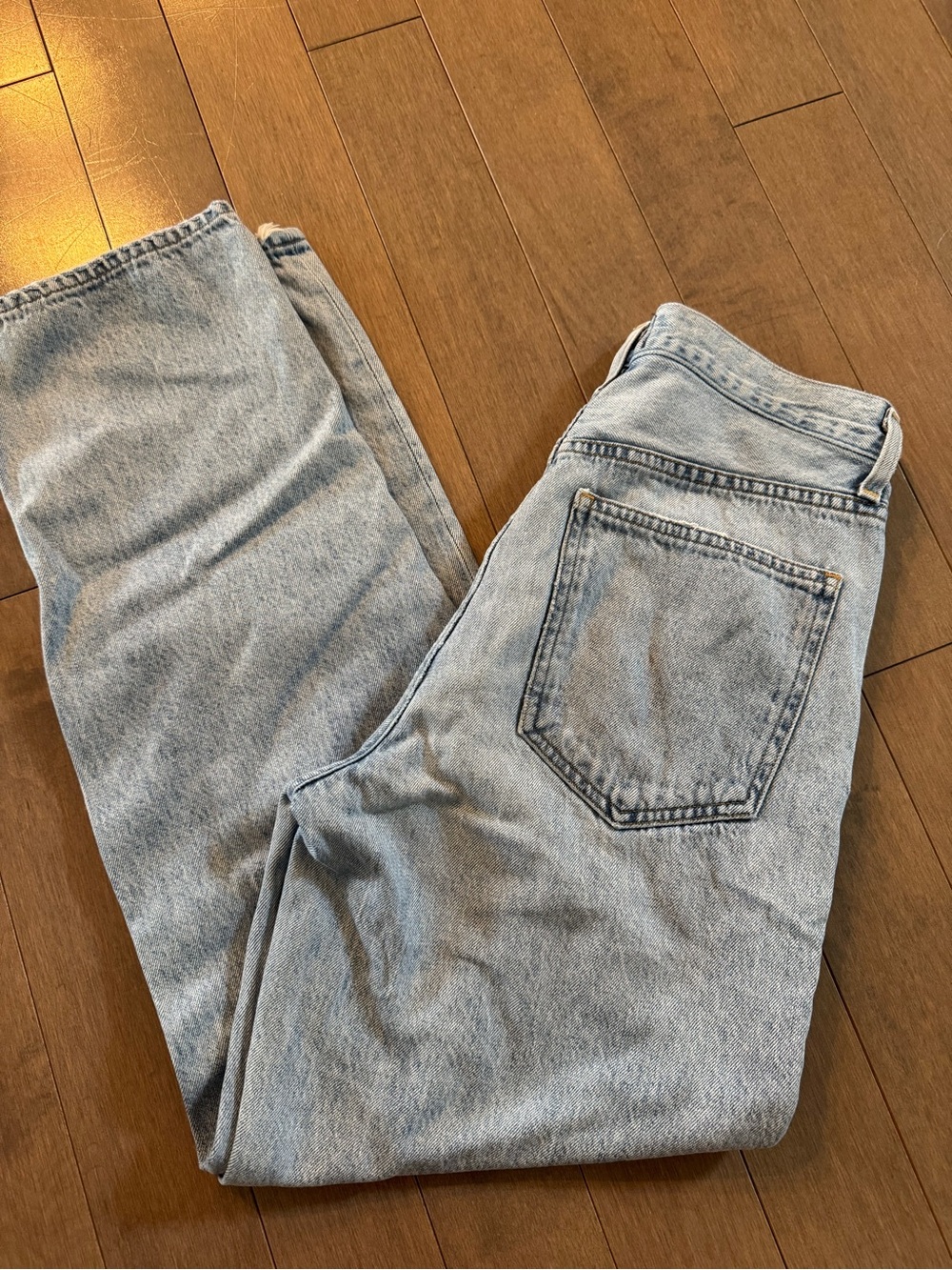 Agolde Cross Waist Jeans